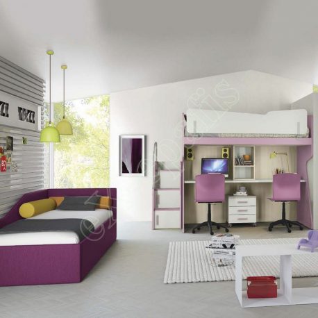 Kids Bedroom Colombini Volo C17
