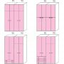 Wardrobe Volo Colombini 4Phyllh-180 1