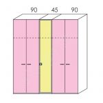 Wardrobe Volo Colombini V3086V