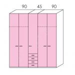 Wardrobe Volo Colombini V368G