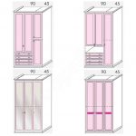 Wardrobe Arcadia Colombini 3Phyllh