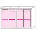 Wardrobe Arcadia Colombini R26.22L