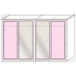 Wardrobe Arcadia Colombini R26.33V
