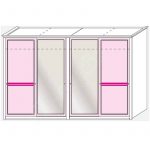 Wardrobe Arcadia Colombini R26.34A