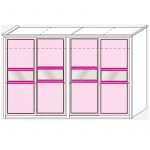 Wardrobe Arcadia Colombini R26.48B