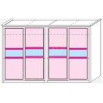 Wardrobe Arcadia Colombini R26.56V