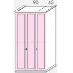 Wardrobe Arcadia Colombini R30.41W