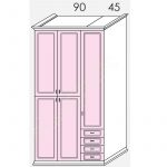 Wardrobe Arcadia Colombini R30.48K