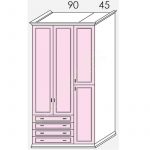 Wardrobe Arcadia Colombini R30.50V