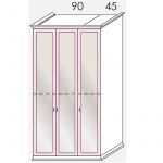 Wardrobe Arcadia Colombini R30.55X